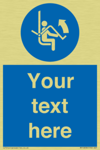 Custom Mandatory: Open safety bar of chairlift